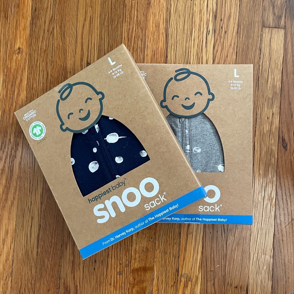 NIB large SNOO sleep sacks